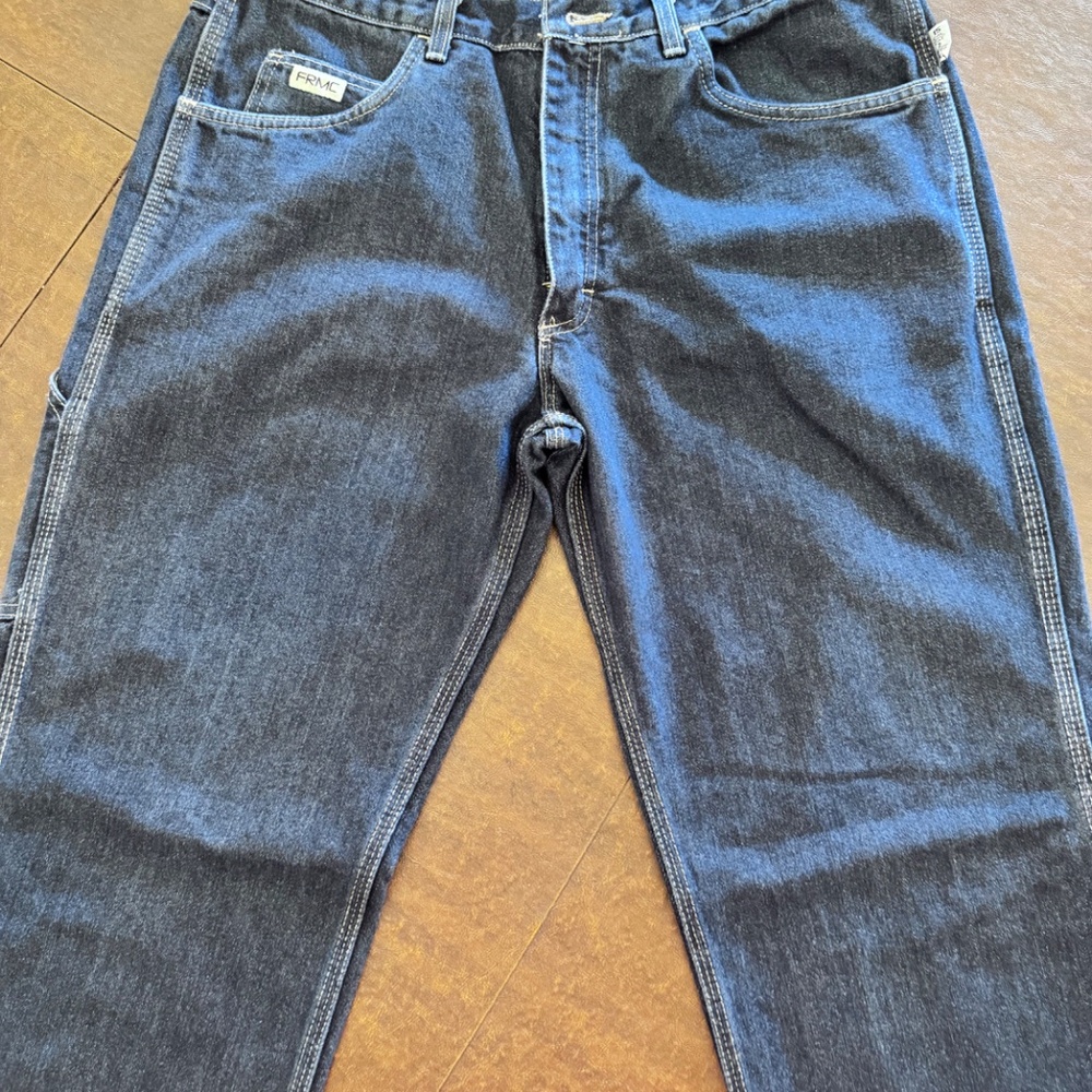 Tyndale ARC Rated/Flame Resistant - MADE IN USA - mens blue jeans - 36 x 34 - Picture 5 of 8
